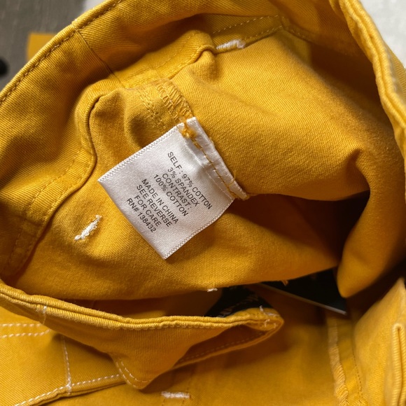ModCloth Utility Cropped Wide Leg Pants in Mustard Brand New - Picture 6 of 7